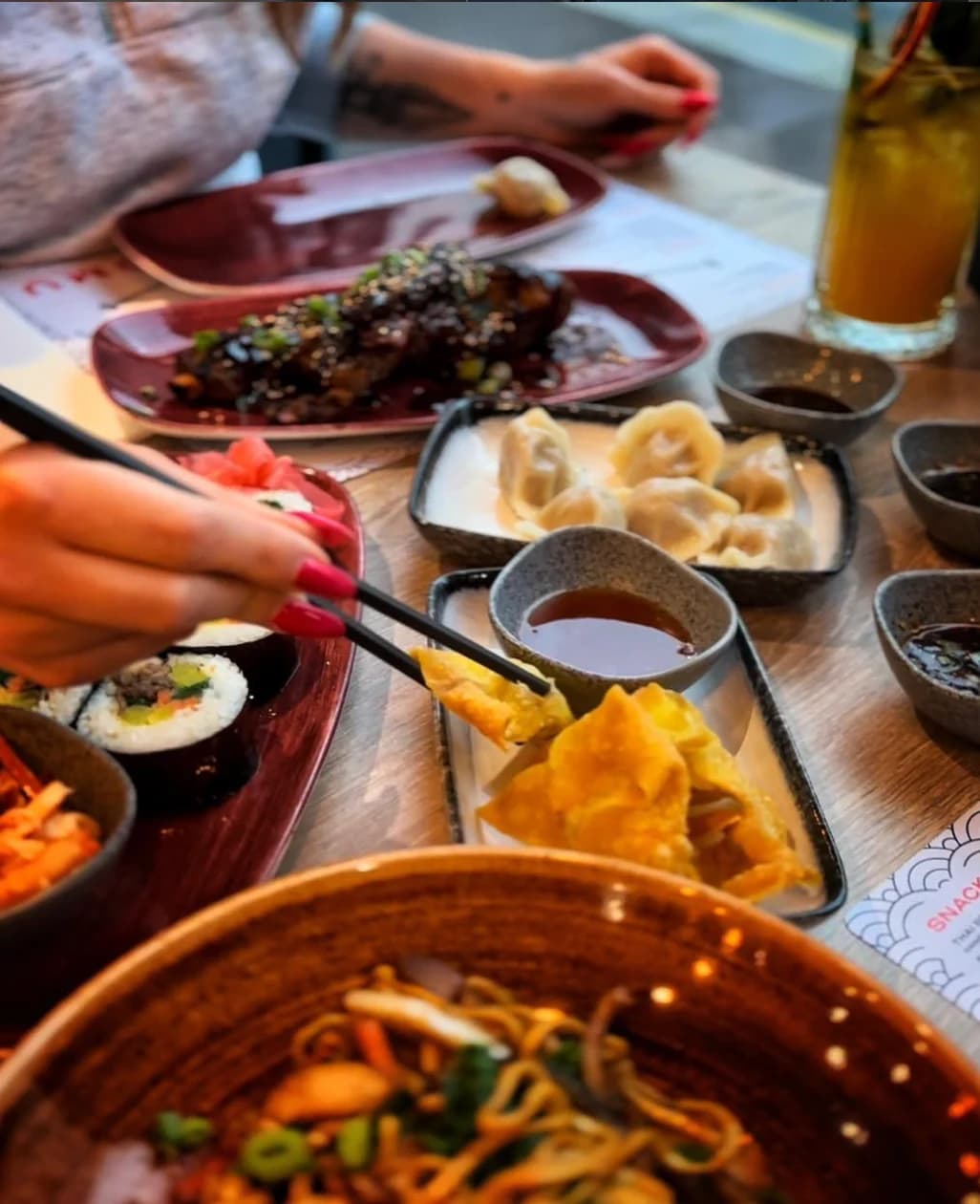 Nomu Asian fusion dishes
